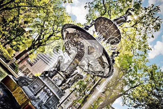 Court Square in downtown Memphis