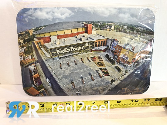 8x12 Metal Print "Fed-Ex Stadium Then"