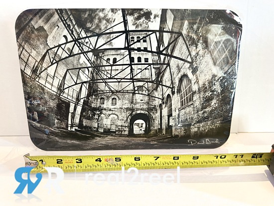 8x12 Metal Print "The Beer Garden of Tennessee Brewery"