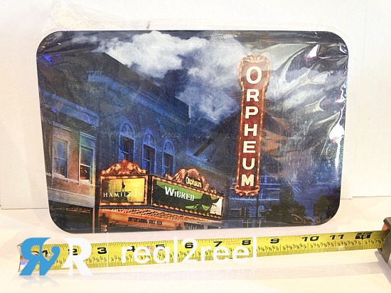 8x12 Metal Print "The Orpheum with Wicked and Lion King"